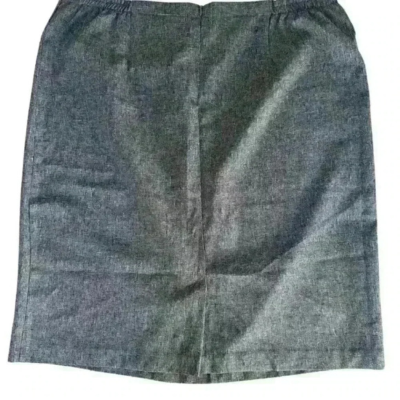 Grey Pencil Skirt - Picture 5 of 6